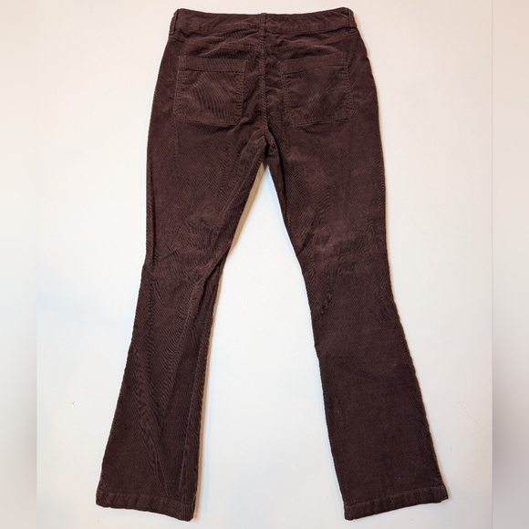 Arizona Jean Co. Brown Corduroy Faired Bell Bottom Pants Women Junior 13 - Picture 3 of 8